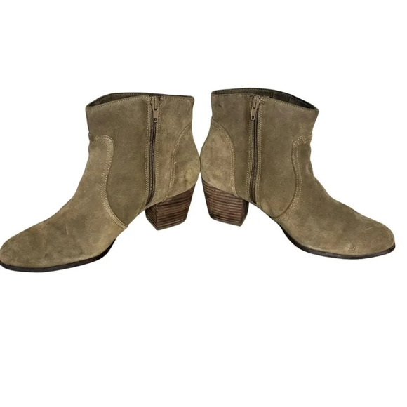 Sole Society Romy Ankle Boot Green Size 10 - Picture 9 of 11